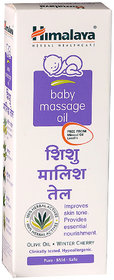 Himalaya Herbal Baby Massage Oil Bottle 200 ml