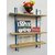 onlinecraft iron wall shelf(2679) blue