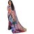 Lady Club Women's Digital Printed Saree With Running Blouse Gf-03 (Multicolor)