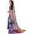 Lady Club Women's Digital Printed Saree With Running Blouse Gf-03 (Multicolor)