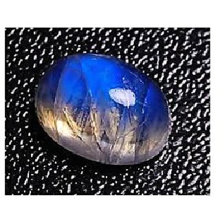 NATURAL AND CERTIFIED 5.25 RATTI Blue Moonstone Stone By Ceylonmine