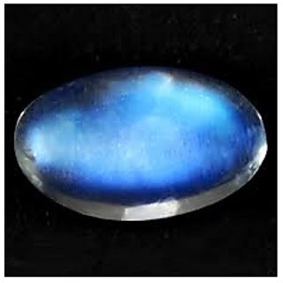 6.25 Carat Original Created Certified Blue Moonstone Stone By Ceylonmine