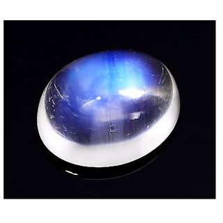 Natural Blue Moonstone Stone 9.25 Ratti 100 Certified  Stone By Ceylonmine