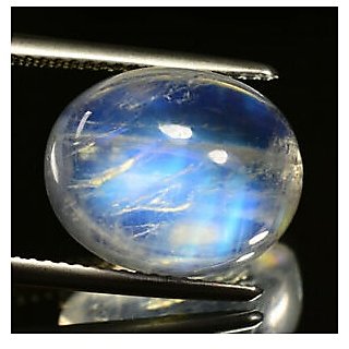 100% Real 9.25 Ratti Blue Moonstone Stone for astrological purpose by Ceylonmine