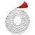 Ratan Bazaar - Stone Sphatik Beaded String Mala For Japa