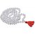 Ceylonmine -  Stone Sphatik Beaded String Mala for Unisex