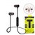 SPORTS MAGNET BLUETOOTH EARPHONES WITH IN-BUILT MIC (ASSORTED COLOR)
