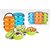 3 Layered Coloured Stainless Steel Lunch Box 350 ml Each Container