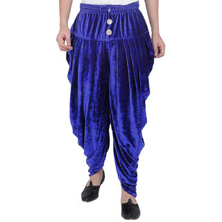 DISONE Velvet Blue Harem for Men
