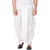 Disone White Cotton Dhoti For Men