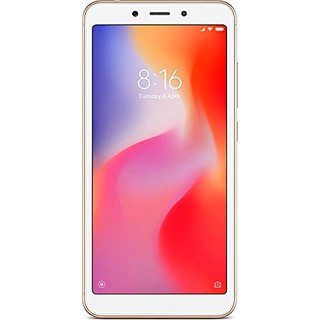Redmi 6 (Gold, 64 GB) (3 GB RAM)