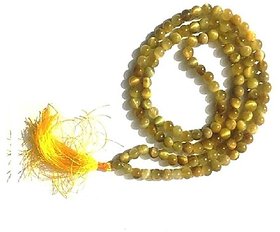 Cat's Eye  Single Layer Mala by Ratan Bazaar