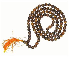 Cat's Eye  Stone Mala by Ratan Bazaar