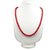 RATAN BAZAAR - CORAL(MOONGA)Mala With NAtural CORAL Stone
