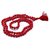 RATAN BAZAAR - CORAL(MOONGA)Beads mala Natural Stones Astrological Mala