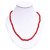 RATAN BAZAAR  - CORAL(MOONGA)Beads mala original certified stones