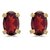 100% Original Certified Stone Hessonite Silver Earring By Ratan Bazaar