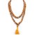 Ceylonmine Five  Faced Rudraksh Mala for Unisex