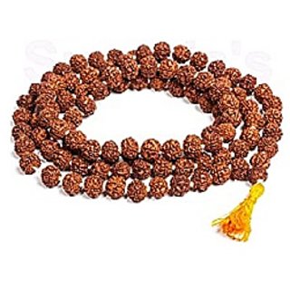 Ceylonmine - 100% CERTIFIED ORIGINAL NEPALI RUDRAKSHA SMALL MALA 5 FACED 5 MUKHI