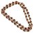 Ceylonmine - Mala Shiva God Gold Plated Caps Rudraksh Mala Chain