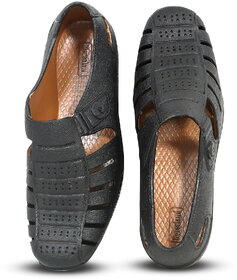 Horseland Men Formal Synthetic Leather Loafer  Mocassins Shoe Black