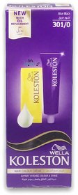 Wella Koleston Hair Color Creme, 301/0, Blue Black 60ml (Pack of 2)