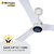 Atomberg Renesa+ 900mm BLDC motor Energy Saving Anti-Dust Ceiling Fan with Remote Control  Pearl White