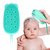 Eastern Club Silicone Bubble Bath Quick  Scrubbing Soft Massage Body Cleaner Pack of-1 (Multicolor)