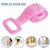 Eastern Club Silicone Body Scrubber Belt Double Side Shower Belt Waterproof Easy Foot Cleaner Brush (Random Colour)