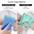 Eastern Club Silicone Body Back Scrubber Bath Brush Washer For Dead Skin Removal Body Scrubber - Multicolor