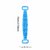 Eastern Club Silicone Body Back Scrubber Bath Brush Washer For Dead Skin Removal Body Scrubber - Multicolor