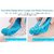 Eastern Club Silicone Bath Body Brush, Exfoliating Long Silicone Body Back Scrubber Multicolor