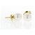 Gold Plated Pearl Earring by Ceylonmine