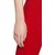 Lyra Women's Red Cotton Blend Leggings