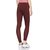 Lyra Women's Brown Cotton Blend Leggings