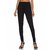 Lyra Women's Black Cotton Blend Leggings