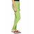 Lyra Women's Green Cotton Blend Leggings