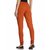 Lyra Women's Orange Cotton Blend Leggings