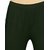 Lyra Women's Green Cotton Blend Leggings