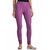 Lyra Women's Purple Cotton Blend Leggings