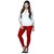 Lyra Women's Multicolor Cotton Blend Leggings
