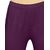 Lyra Women's Purple Cotton Blend Leggings