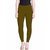 Lyra Women's Green Cotton Blend Leggings