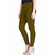 Lyra Women's Green Cotton Blend Leggings