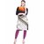 Lyra Women's Multicolor Cotton Blend Leggings