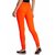 Lyra Women's Orange Cotton Blend Leggings