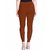 Lyra Women's Maroon Cotton Blend Leggings