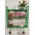 onlinecraft iron wall shelf (2773) green