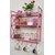 onlinecraft iron wall shelf (2776) pink