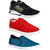 Chevit Mens Stylish Combo Pack of 3 Outdoor Sneakers, Sports Shoes (Multicolor)